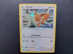 Pokemon - Eevee SWSH190 Holo Promo Sword & Shield - Image 1
