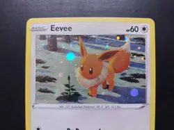 Pokemon - Eevee SWSH190 Holo Promo Sword & Shield - Image 2