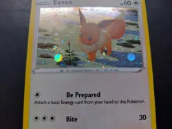 Pokemon - Eevee SWSH190 Holo Promo Sword & Shield - Image 5