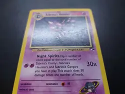 Pokemon - Sabrina's Haunter 58/132 Uncommon Gym Heroes - Image 5