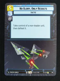 No Glory Only Results 305 Hyperspace - Star Wars Unlimited Card #3UL - Image 1