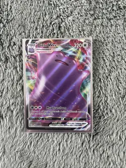 Pokemon TCG Shining Fates Ditto VMAX Holo Ultra Rare Card 051/072 - Image 1