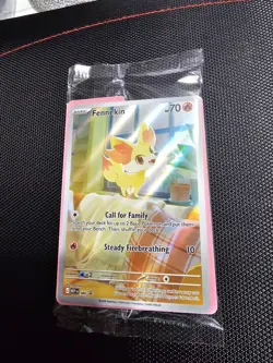 Fennekin 080 Promo Card Chaos Rising Pokemon Card - Image 1