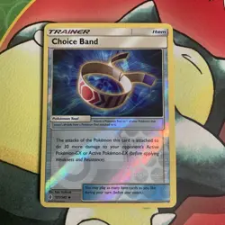 2017 POKEMON CARD CHOICE BAND REV HOLO 121/145 GUARDIANS RISING NEAR MINT. - Image 1