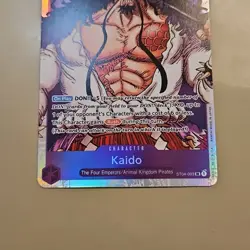 Kaido Starter Deck ST04-003 SR One Piece TCG CCG Card Game NM Foil - Image 4