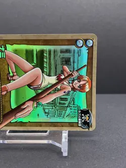 Nami CE-C03 Holo Foil 2002 Bandai One Piece Japanese TCG Card Anime Rare [AM] - Image 3
