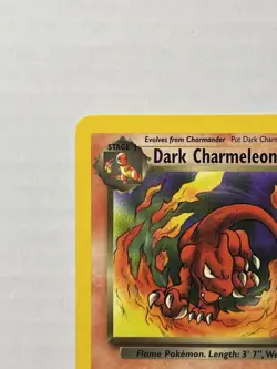 Dark Charmeleon Team Rocket 32/82 Uncommon WOTC Pokemon Card LP SEE DESCRIPTION - Image 3