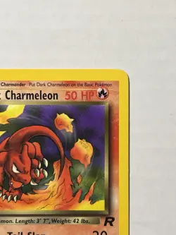 Dark Charmeleon Team Rocket 32/82 Uncommon WOTC Pokemon Card LP SEE DESCRIPTION - Image 4