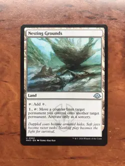 Nesting Grounds MTG Magic the Gathering Card NM Near Mint Modern Horizons MH3 - Image 1