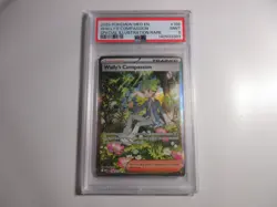 PSA 9 Wally's Compassion Special Illustration Rare Mega Evolution Pokemon Card - Image 1