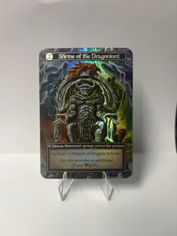 Sorcery Contested Realm Dragonlord Shrine of the Dragonlord Foil - Image 1