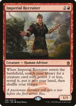 MTG - Imperial Recruiter [Masters 25] - Image 1