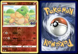 Numel 013/078 Common Pokemon GO Pokemon Reverse Holo Near Mint - Image 1
