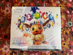 Pokemon Prismatic Evolutions Elite Trainer Box ETB New Sealed - Image 1
