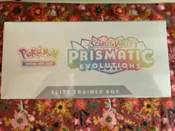 Pokemon Prismatic Evolutions Elite Trainer Box ETB New Sealed - Image 2