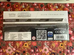 Pokemon Prismatic Evolutions Elite Trainer Box ETB New Sealed - Image 3