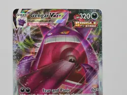 Gengar VMAX 157/264 Holo VMAX Rare Fusion Strike Pokemon NM - Image 2
