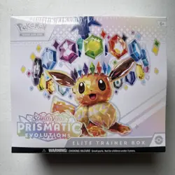 Prismatic Evolutions Elite Trainer Box: Pokemon - ETB - New & Sealed - Image 1