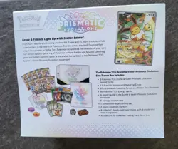 Pokemon TCG Prismatic Evolutions ETB Elite Trainer Box New Factory Sealed S&V - Image 2