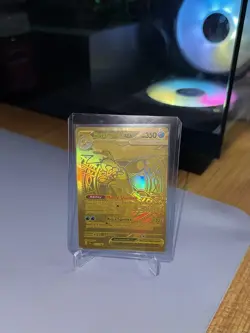 Pokemon TCG Mega Greninja EX 122/086 Gold Mega Hyper Rare Chaos Rising CRI - Image 4