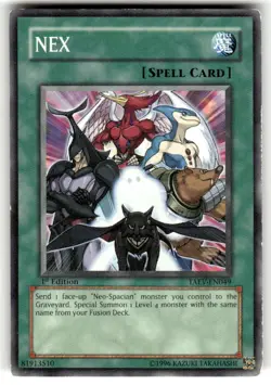 NEX TAEV-EN049 1st Edition Common Yu-Gi-Oh LP Tactical Evolution Neo-Spacian - Image 1