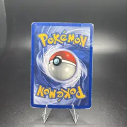 Poliwrath 13/102 Holo Base Set Unlimited DMG Pokemon Card Vintage -g - Image 2