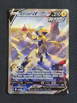 Zeraora V 166/198 Chilling Reign Full Art Holo Pokemon Card TCG Near Mint - Image 1