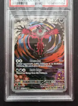 *PSA 9* Yveltal 205/182 - Paradox Rift - Illustration Rare - Mint Pokemon Card - Image 3