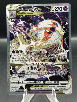 Deoxys VSTAR Crown Zenith: Galarian Gallery Ultra Rare Card GG46/GG70 - Image 1