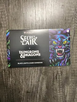 Secret Lair x Dungeons & Dragons: Black Lights & Dark Dungeons- NON-FOIL -SEALED - Image 1