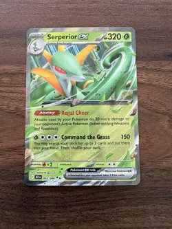 Serperior ex Double Rare SV: Black Bolt 003/086 NM - Image 1