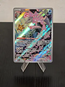 Veluza Paradox Rift 192/182 Holo Illustration Rare NM Condition Pokemon TCG - Image 1