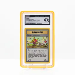 Pokemon Digger #75 Team Rocket 1st Edition 2000 Non Holo - CGC 9.5 - Image 1
