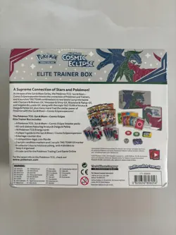 Pokemon TCG Sun & Moon Cosmic Eclipse Elite Trainer Box ETB Factory Sealed New - Image 2