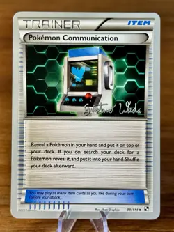 Pokemon Communication - 2011 (Gustavo Wada) 99/114 World Championship Decks NM - Image 1