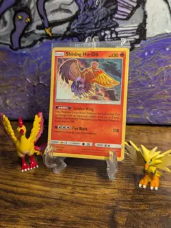 Pokemon 2017 🌈 Shining Ho-Oh #SM70 Black Star Promo Holo ✨ Sealed Promo - Image 1