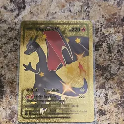 Nintendo Charizard V Celebrations Holo Pokemon TCG EN Ultra Rare Basic 220 HP - Image 1