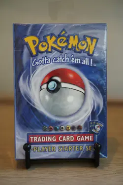 1999 Pokemon Base Set 2 Player Starter Theme Deck WOTC Machamp Vintage - Image 1