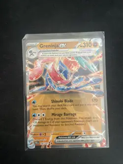 Greninja EX 106/167 Twilight Masquerade NM Pokemon TCG - Image 1
