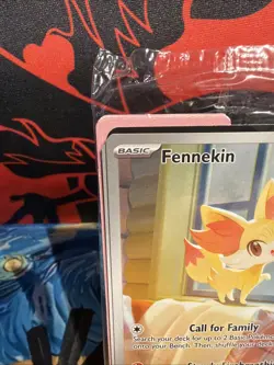 Fennekin 080 Chaos Rising Pokemon Center Stamped Promo Sealed - Image 3