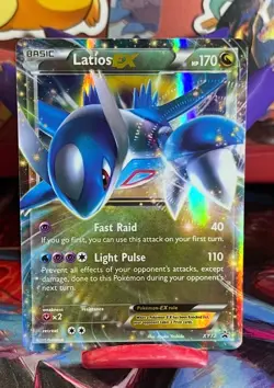 Latios EX XY72 XY Holo XY ERA Promo Illustrated by Ayaka Yoshida Pokemon TCG - Image 1