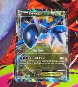 Latios EX XY72 XY Holo XY ERA Promo Illustrated by Ayaka Yoshida Pokemon TCG - Image 3