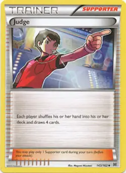 Judge 143/162 XY Breakthrough Uncommon MINT! Pokemon - Image 1