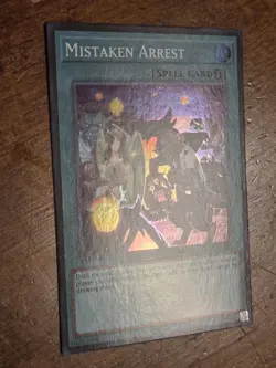 Mistaken Arrest OP29-EN009 Super Rare Yugioh OTS Tournament Pack 29 Unlimited NM - Image 2