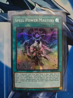 Yugioh Spell Power Mastery SR08-EN022 Super Rare 1st Edition NM - Image 1