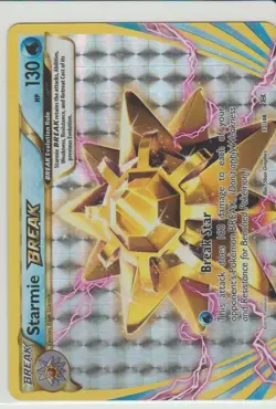 Starmie BREAK Holo Rare Pokemon Card Evolutions 32/108 - Image 1