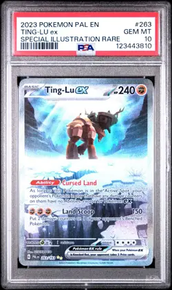 PSA 10 Ting-Lu SIR Paldea Evolved 263/193 GEM MINT Graded Pokemon Card - Image 1