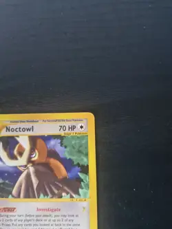 Noctowl 40/144 Skyridge Non Holo Pokemon Card - Image 3