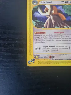 Noctowl 40/144 Skyridge Non Holo Pokemon Card - Image 5