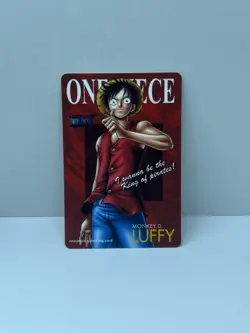 2007 BANDAI ONE PIECE GRAND LOG LUFFY CARD - Image 1